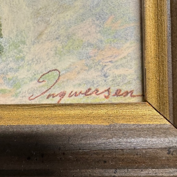 Framed Child Portrait Art Gretchen by Ingersen - Picture 7 of 9